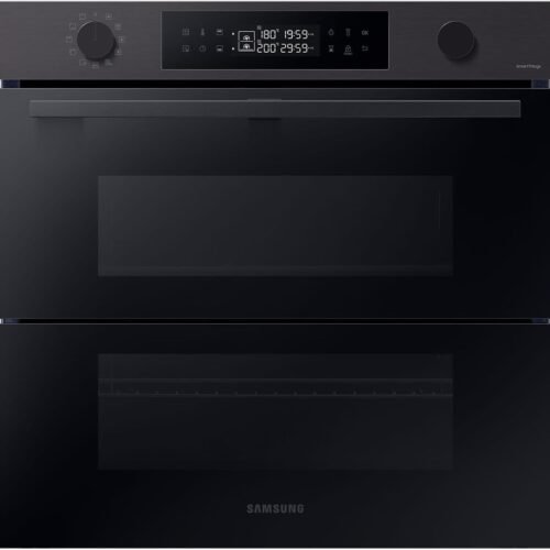 FOUR MULTIFONCTIONS PYROLYSE DUAL COOK FLEX 76L CLASSE A+ NOIR 